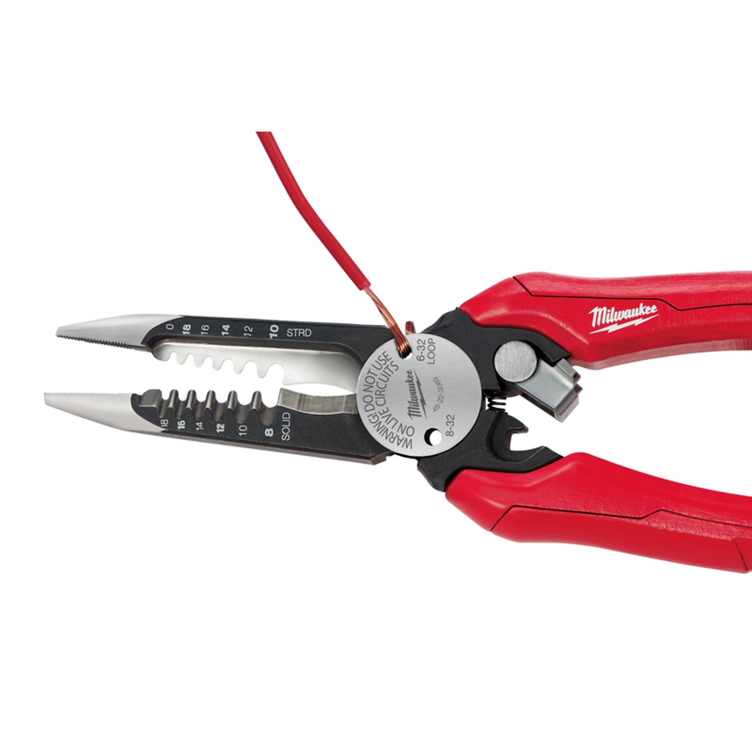 Milwaukee 7.75 in. Forged Alloy Steel 6-in-1 Combination Pliers