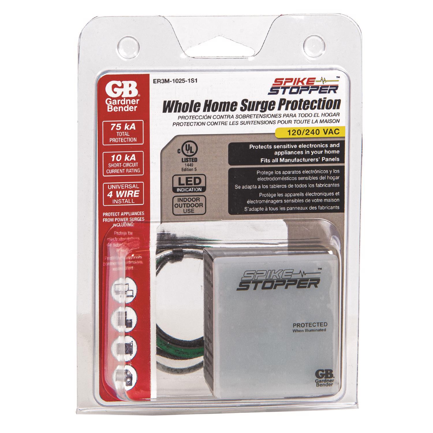 Gardner Bender Spike Stopper Surge Home Electronics Protective Device