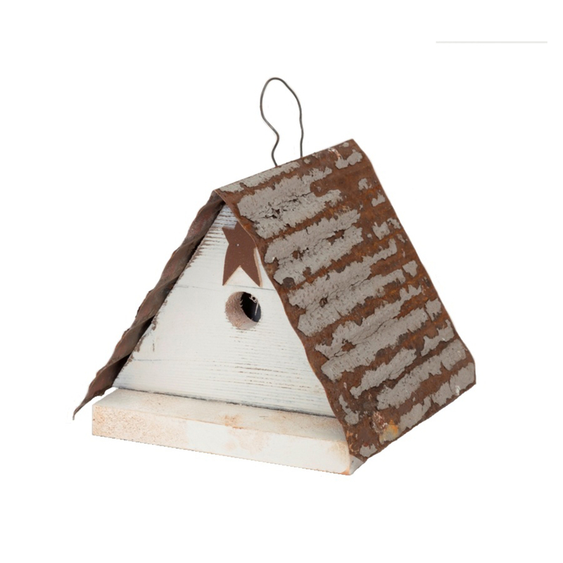 Home Bazaar 7 in. H Wood Birdhouse