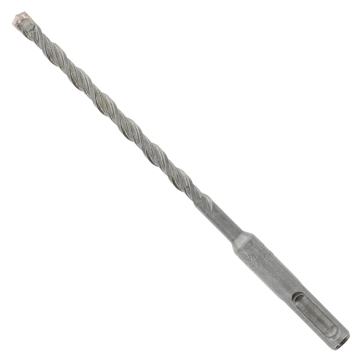 Diablo 1/4 in. X 6 in. L Carbide Tipped 2-Cutter Hammer Drill Bit SDS-Plus Shank 1 pk