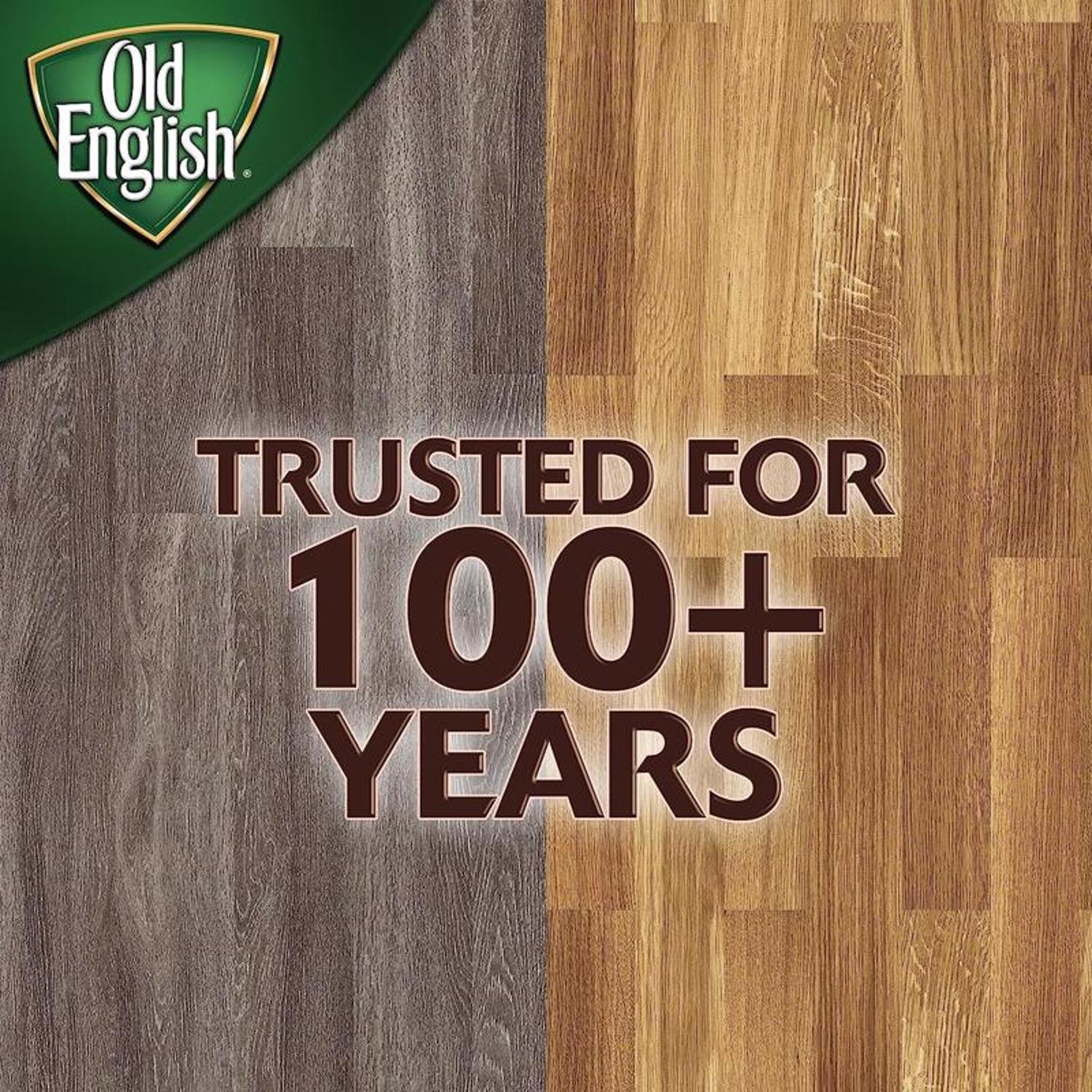 Old English No Scent Scratch Cover Polish Light Wood 8 oz Liquid