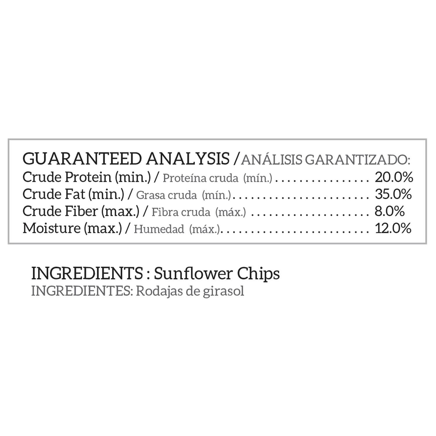 Ace Assorted Species Sunflower Sunflower Chips 3 lb