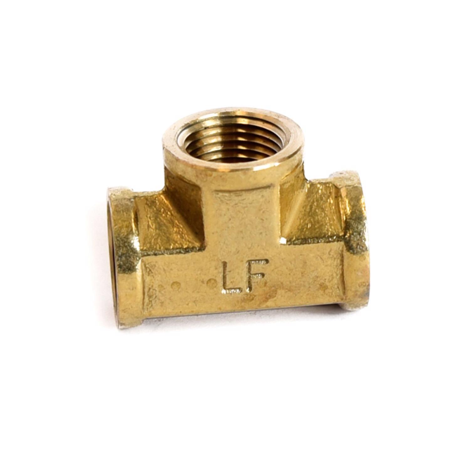 ATC 3/8 in. FPT 3/8 in. D FPT Brass Tee