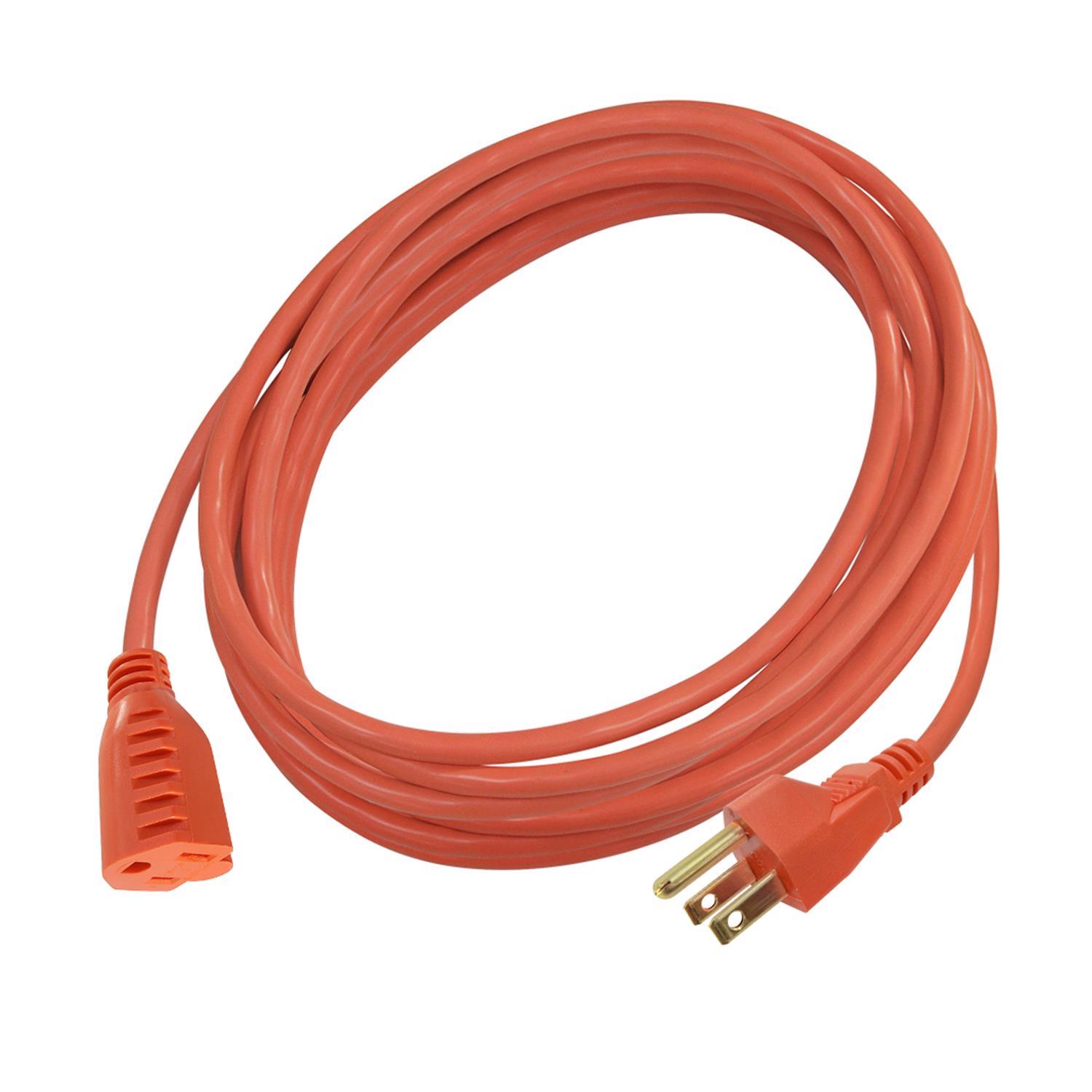 Ace Indoor or Outdoor 50 ft. L Orange Extension Cord 16/3 SJTW
