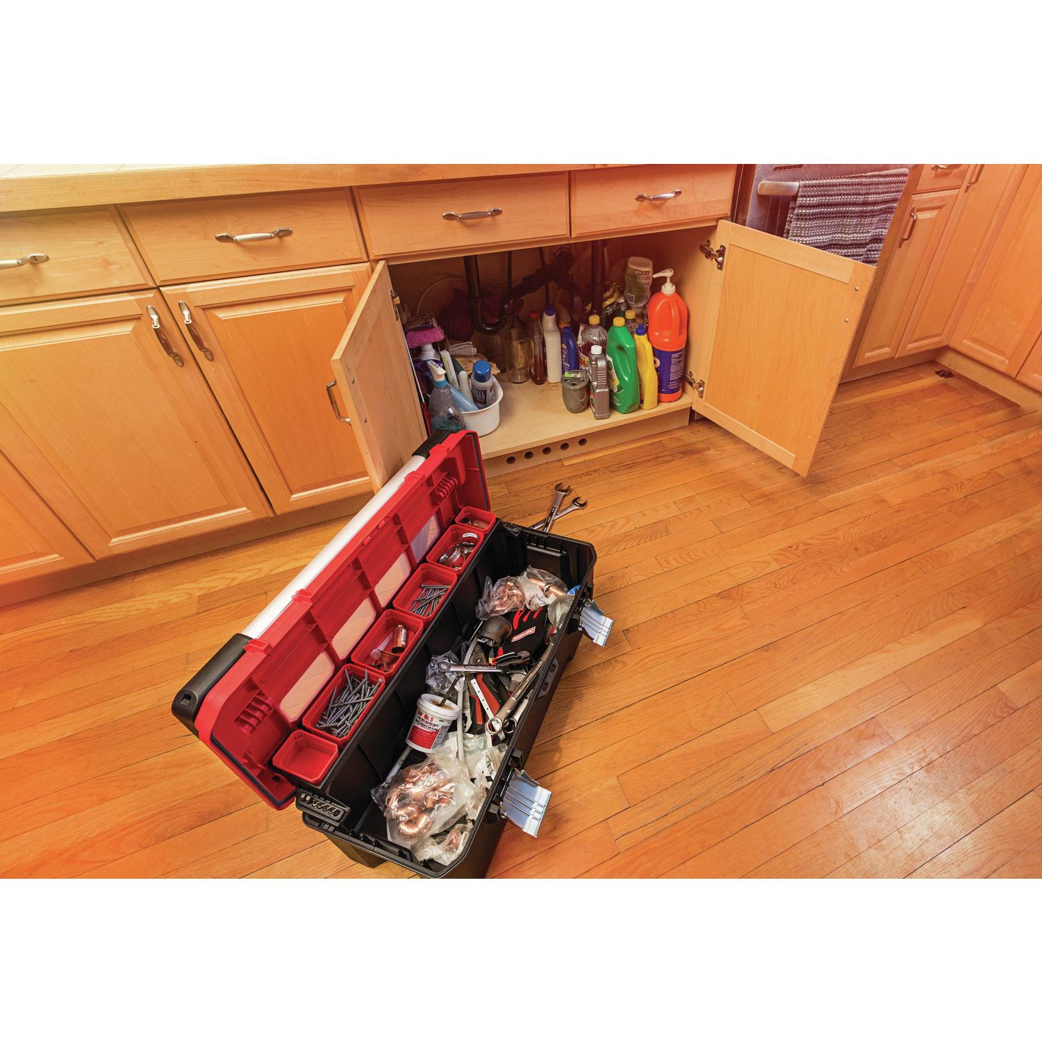 CRAFTSMAN 26 in. Professional Tool Box 1800 cu in Black/Red