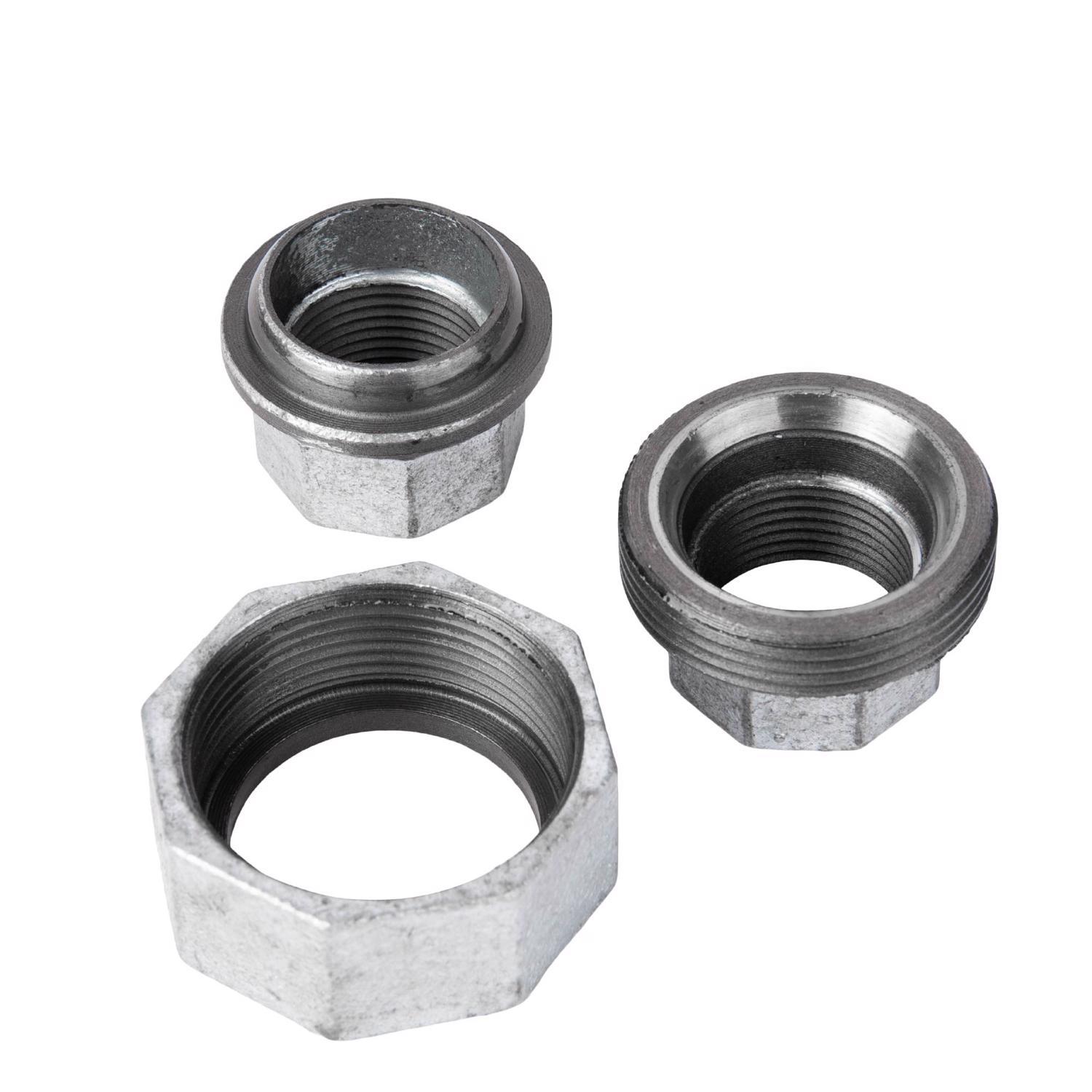 STZ Industries 2 in. FIP each X 2 in. D FIP Galvanized Malleable Iron Union