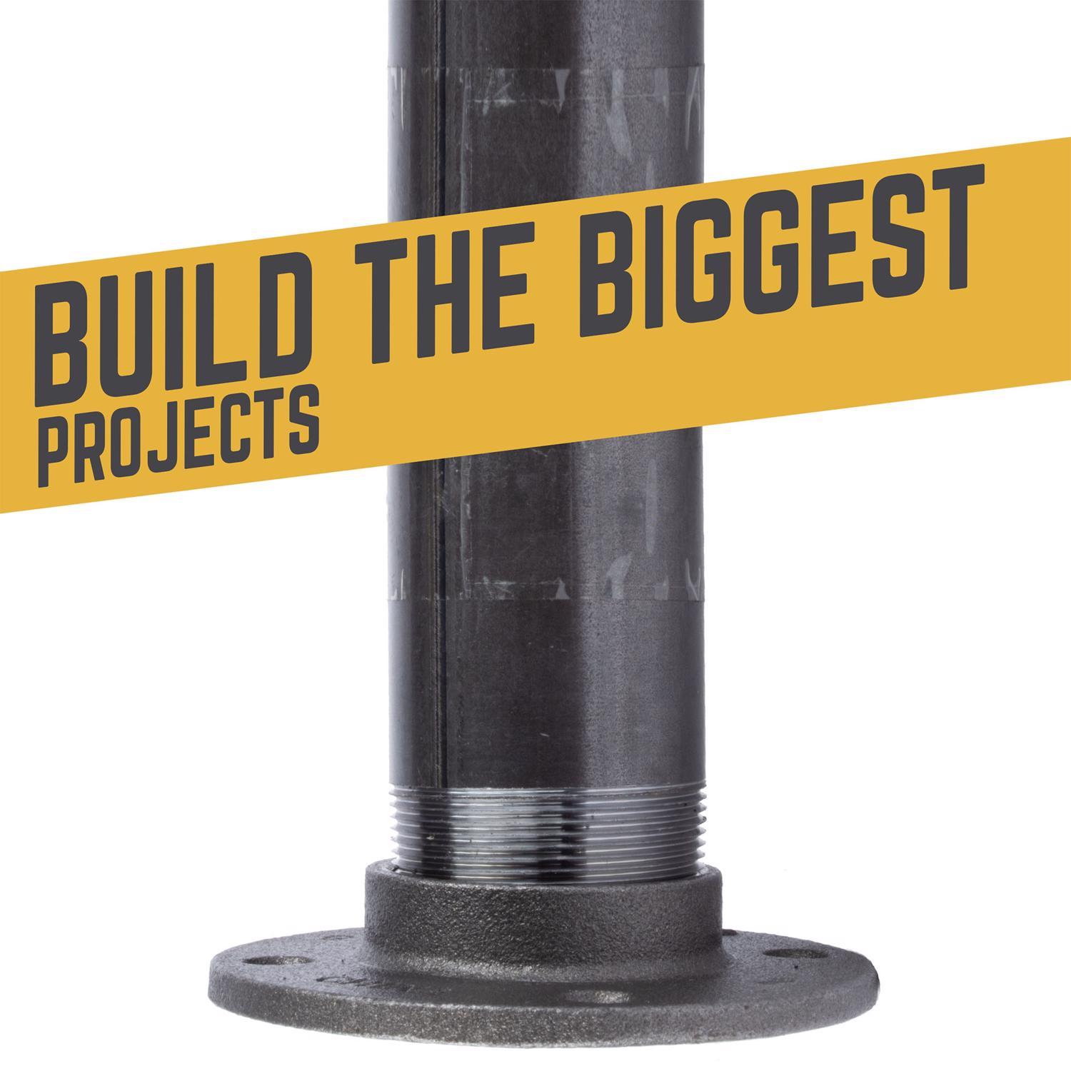 STZ Industries 2 in. FIP each Black Malleable Iron Floor Flange