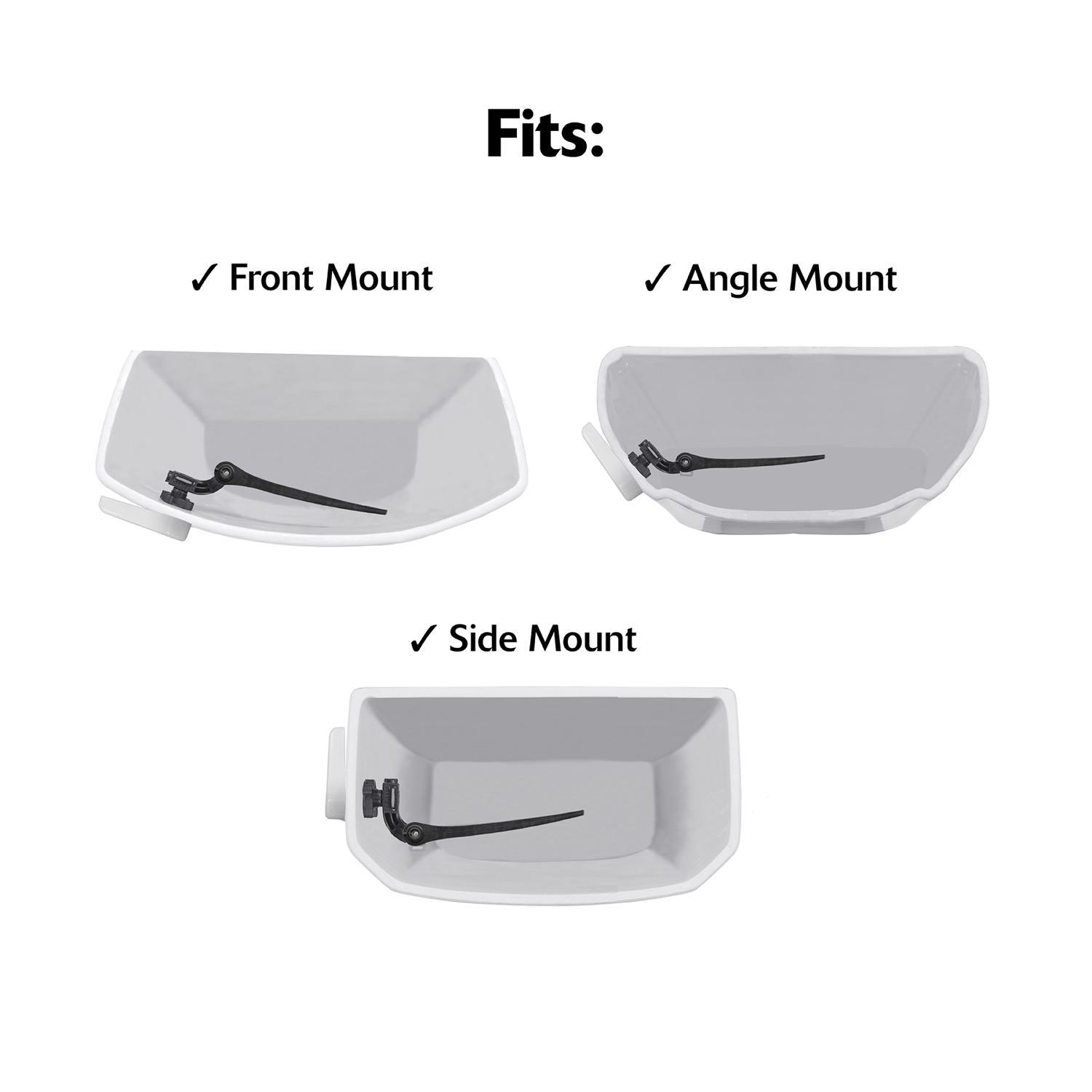 Korky Toilet Handle White For Universal
