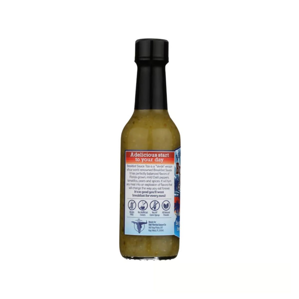 Bear & Burton's Breakfast Sauce too Verde Hot Sauce 5 oz.