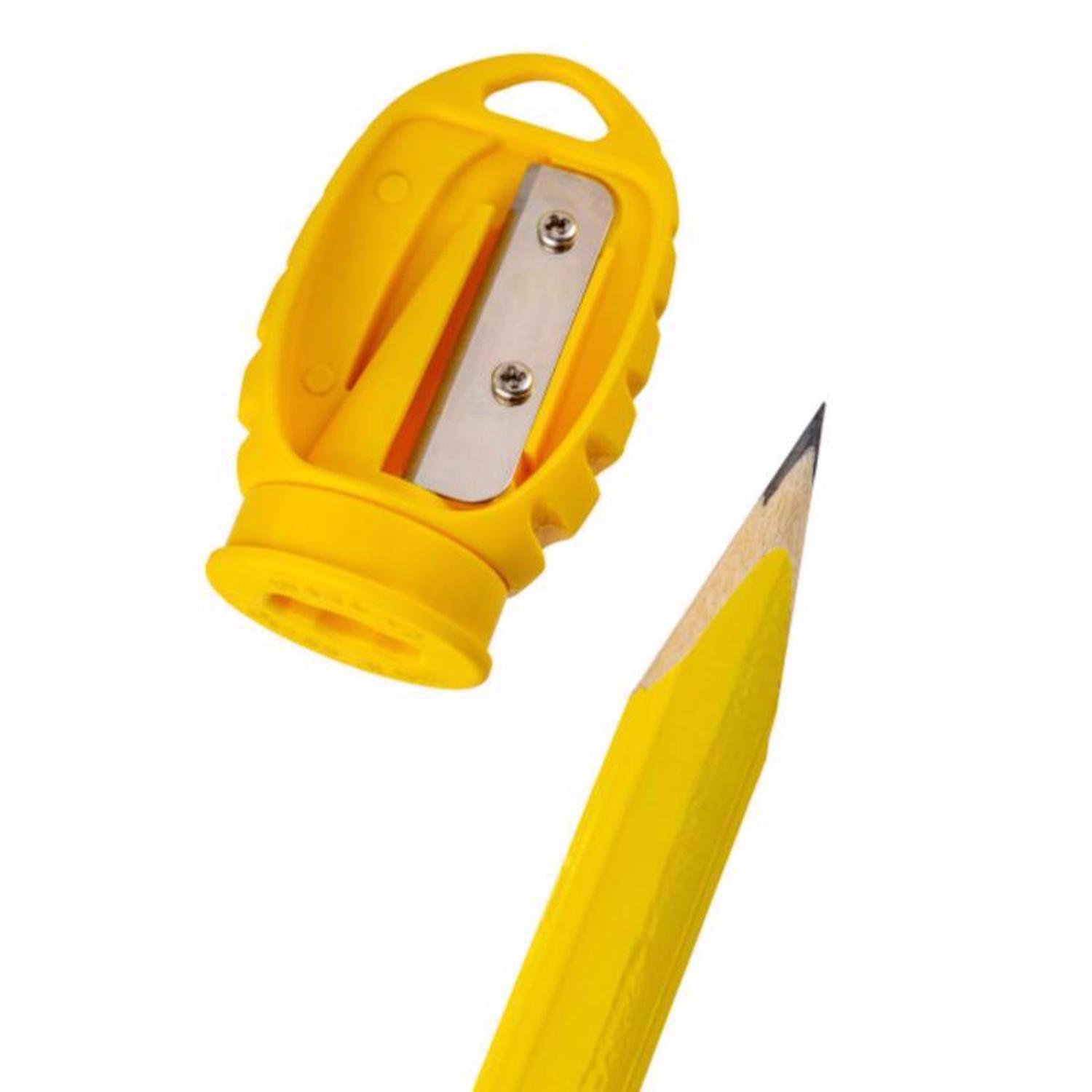 C.H. Hanson 9.37 in. L Carpenter Pencil Sharpener Yellow 1 pc