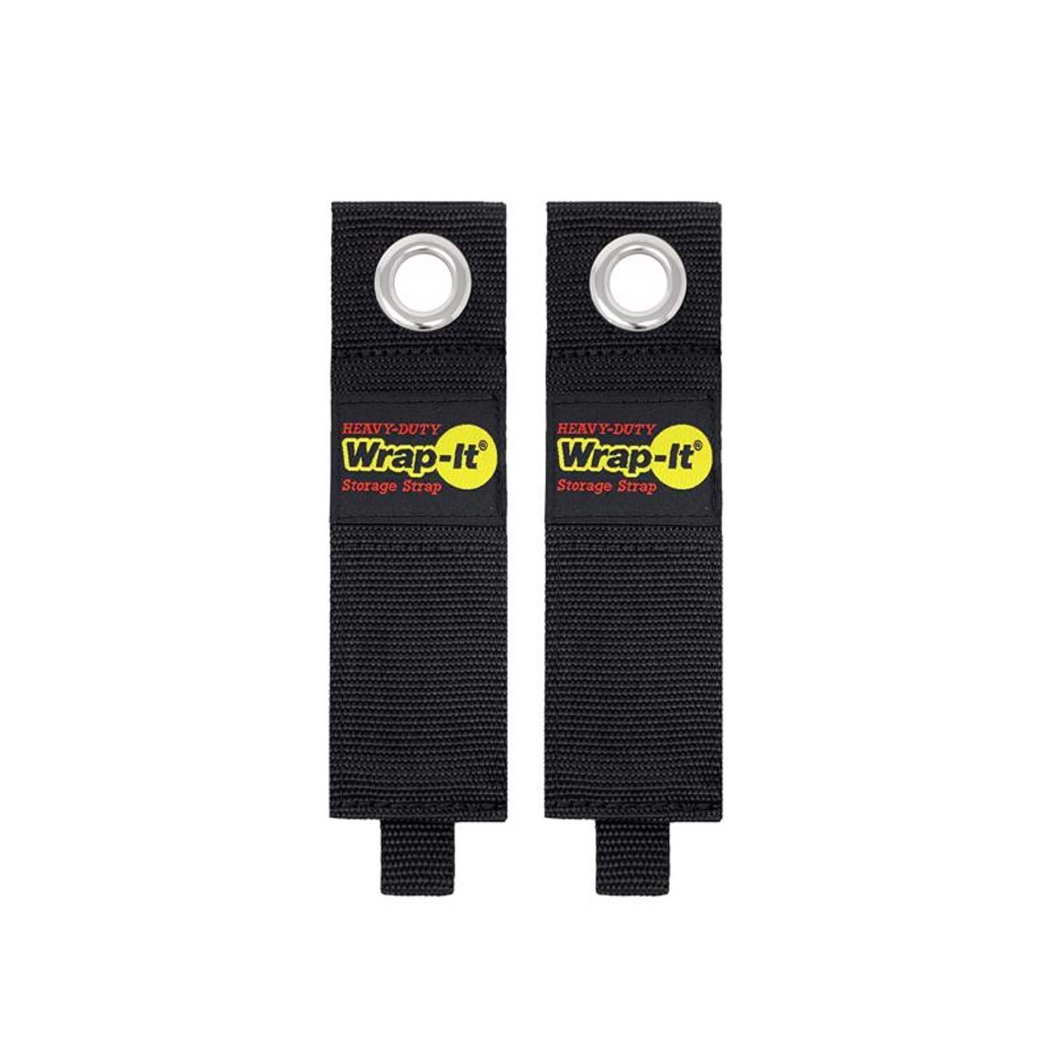 Wrap-It Heavy-Duty 2 in. W X 13 in. L Black Storage Straps 50 lb 2 pk