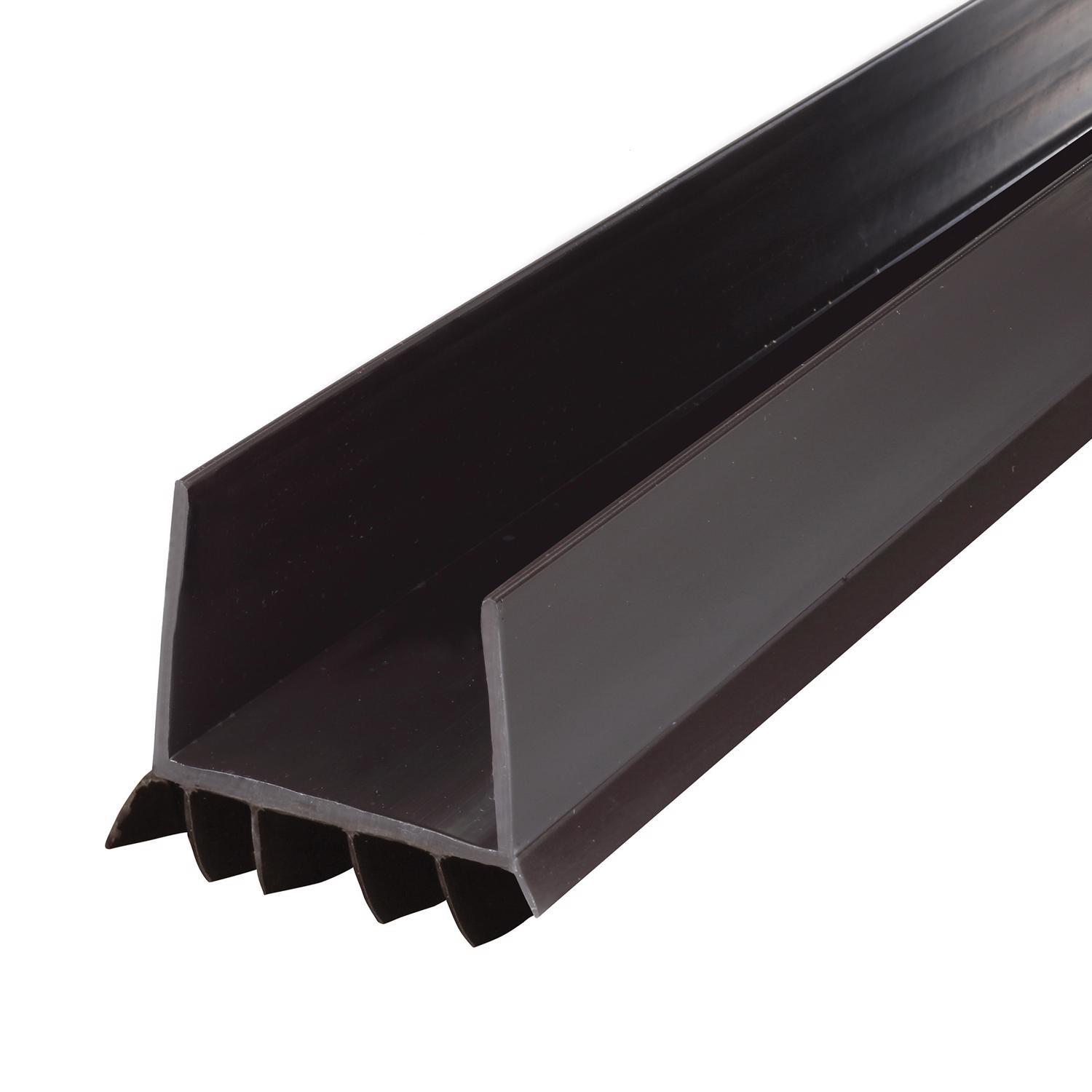 M-D Building Products CINCH Brown Vinyl Under Door Seal For Doors 36 in. L X 1.75 in.