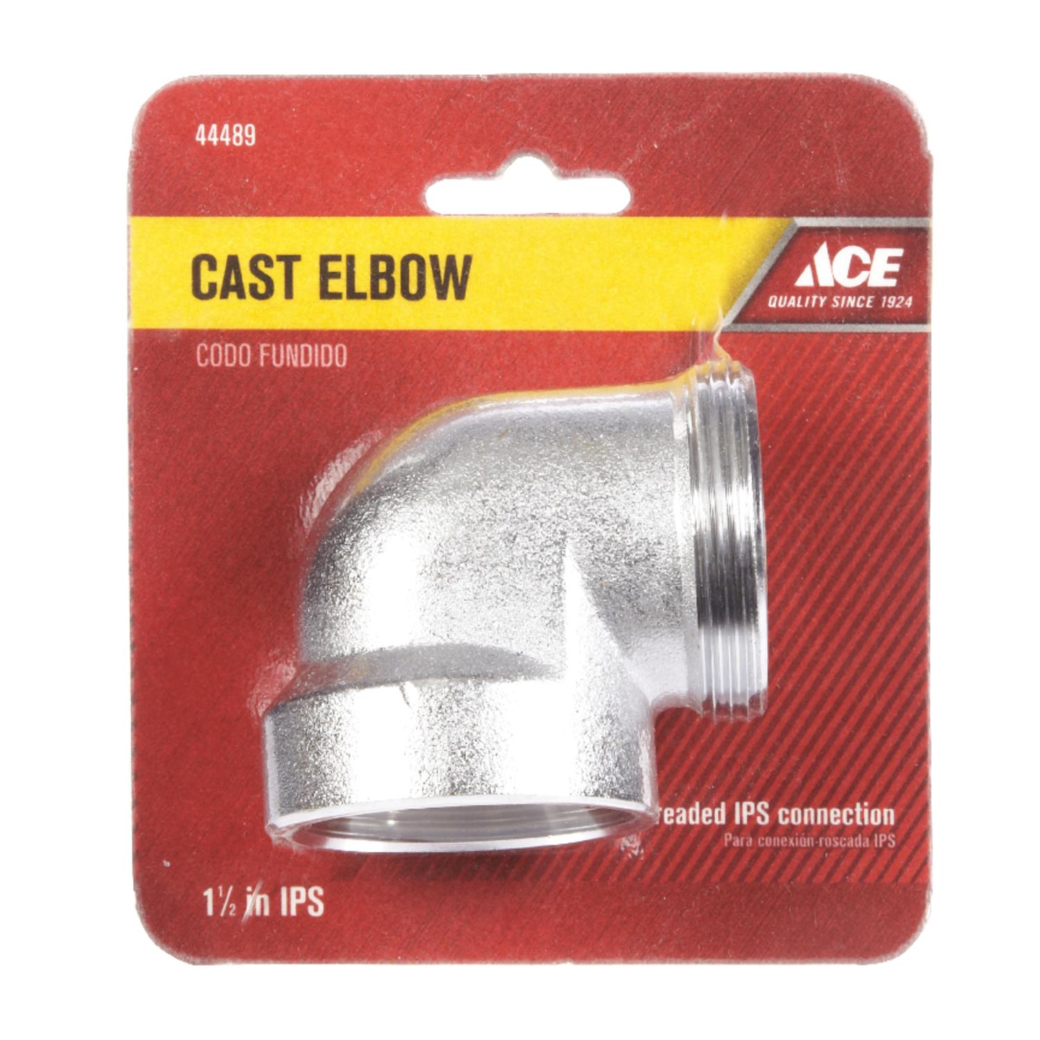 Ace 1-1/2in. Mips" x 1-1/2in. D FIP Brass Elbow