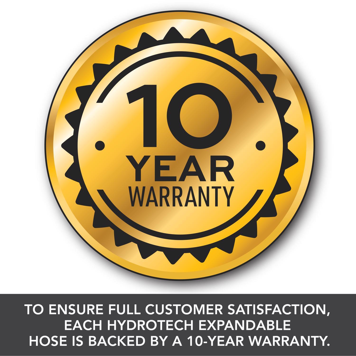 Hydrotech 5/8 in. D X 100 ft. L Medium Duty Professional Grade Expandable Lightweight Garden Hose