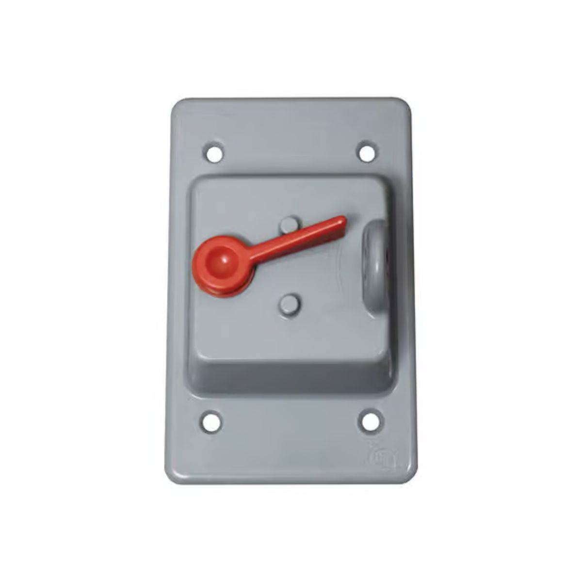 Sigma Engineered Solutions Rectangle Plastic 1 gang 4.76 in. H x 3.01 in. W Toggle Switch Cover
