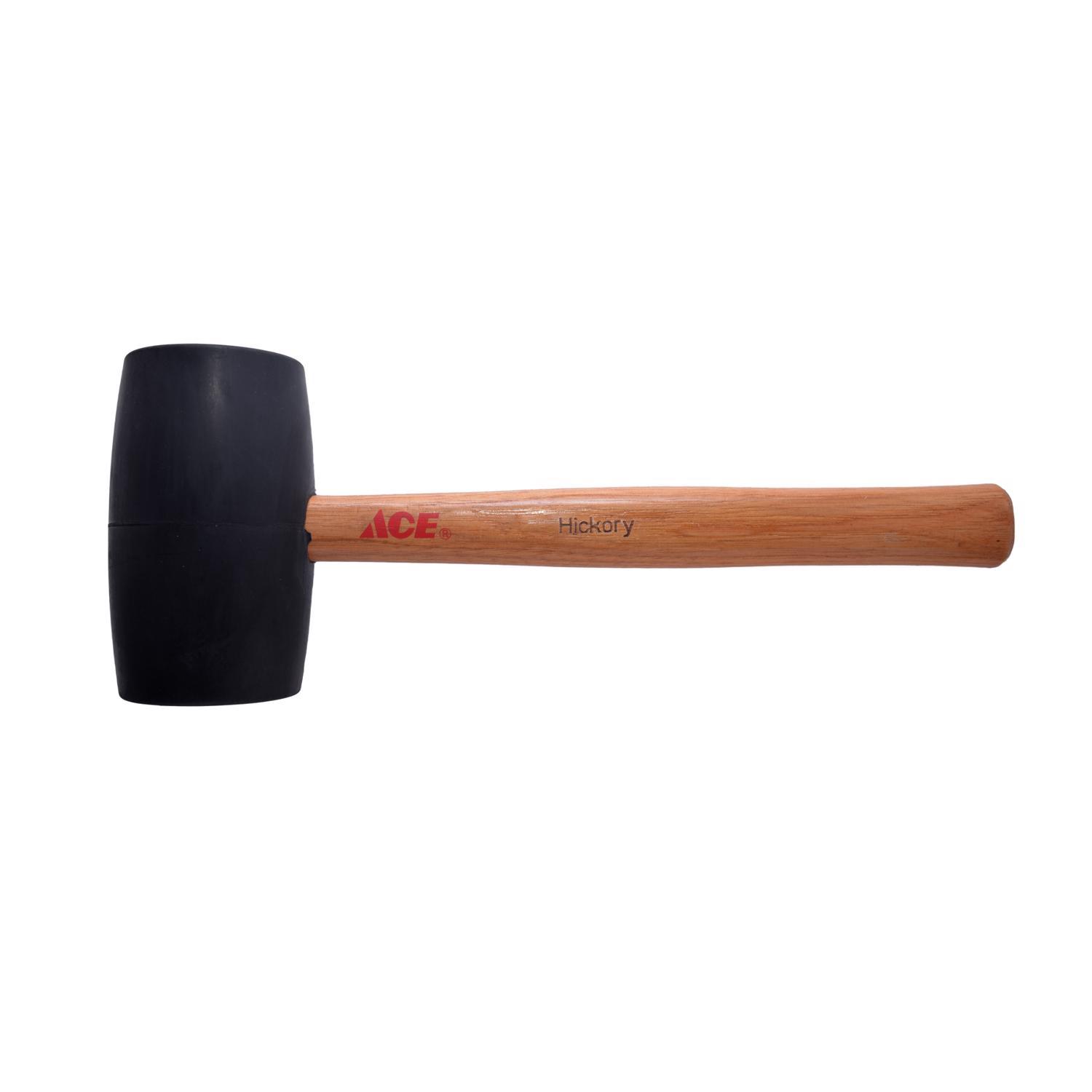 Ace 32 oz Mallet Rubber Head Hickory Handle