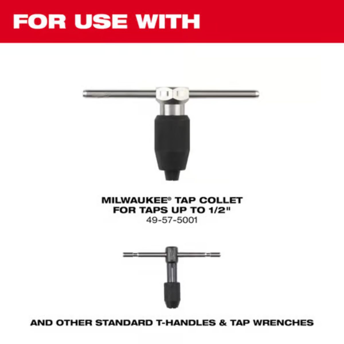 Milwaukee SAE 5/8-11 NC Straight Flute Plug Tap