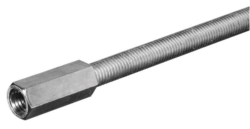 Boltmaster 7/16 - 14 in. Steel Coupling Nut 2 pk