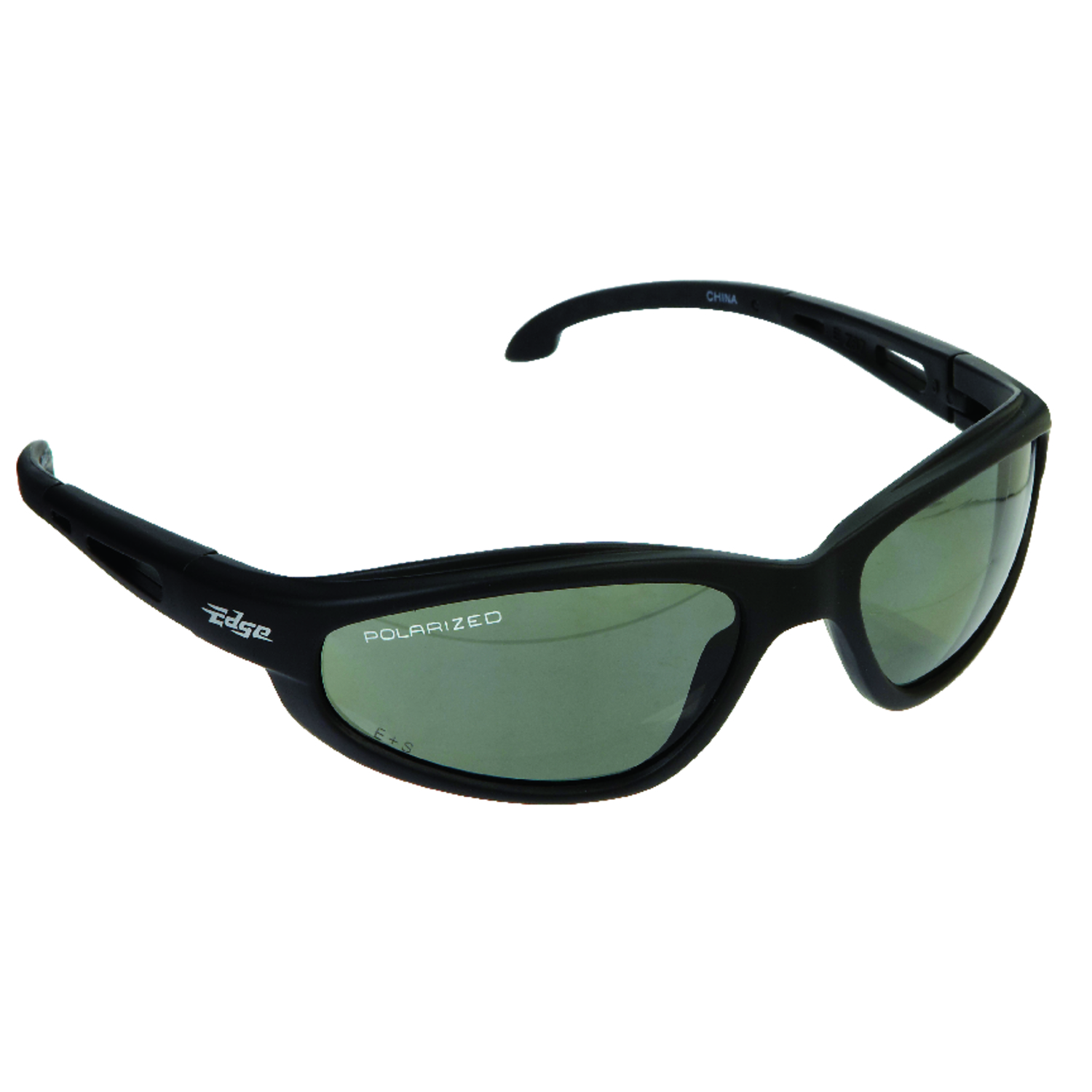Edge Eyewear Dakura Polarized Safety Glasses Smoke Lens Black Frame 1 pc