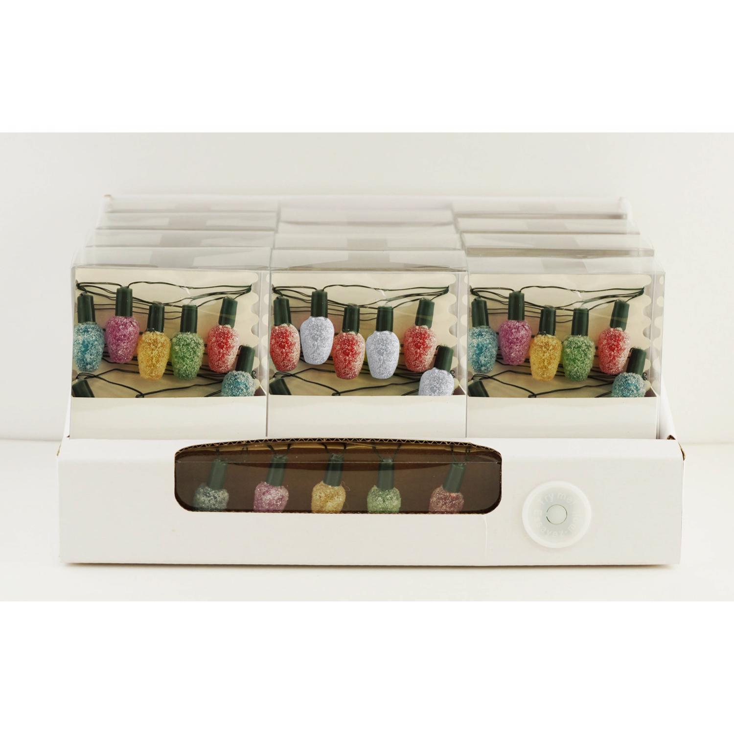 Celebrations LED Multicolored 15 ct Novelty Christmas Lights 7 ft.