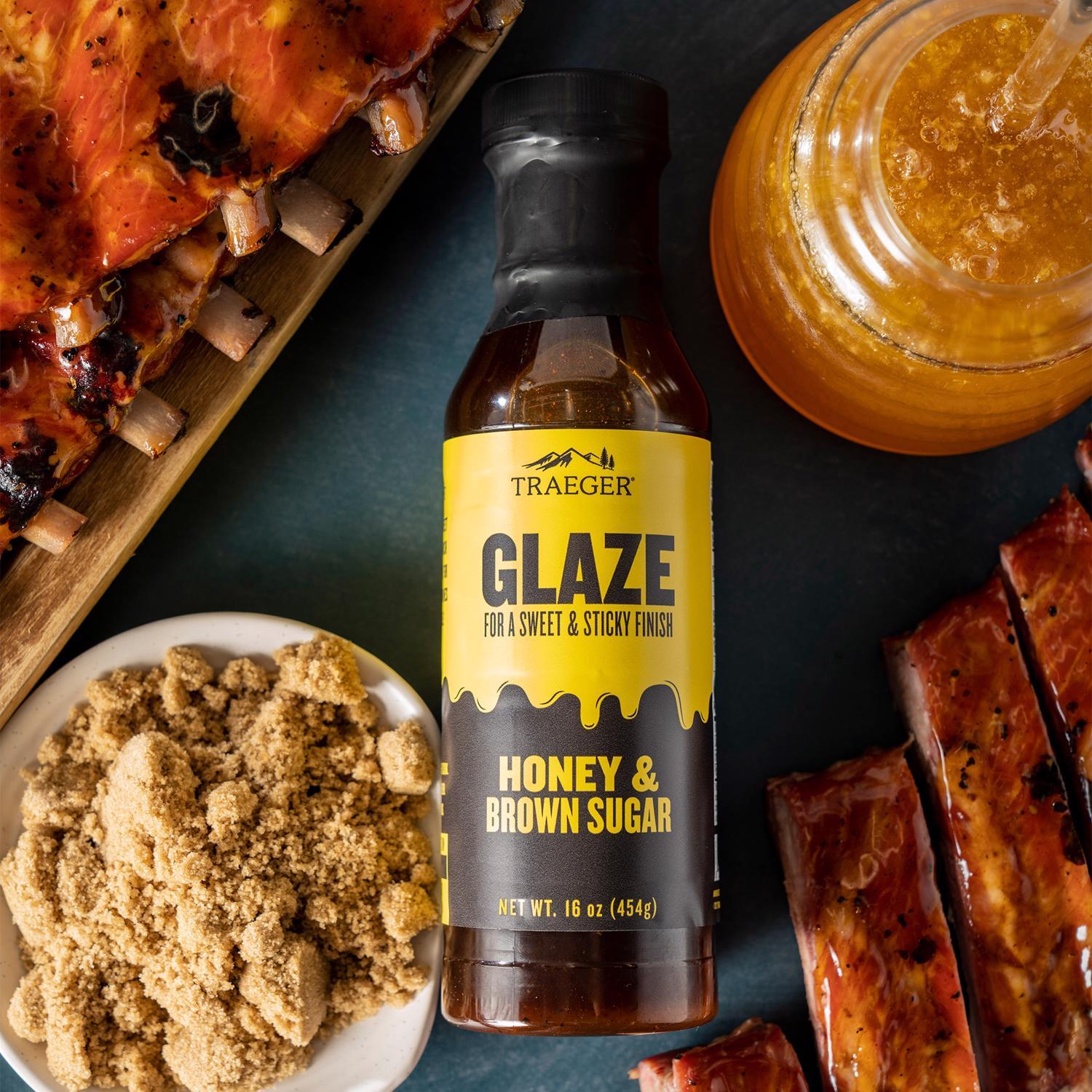 Traeger Honey & Brown Sugar Glaze 20.25 oz