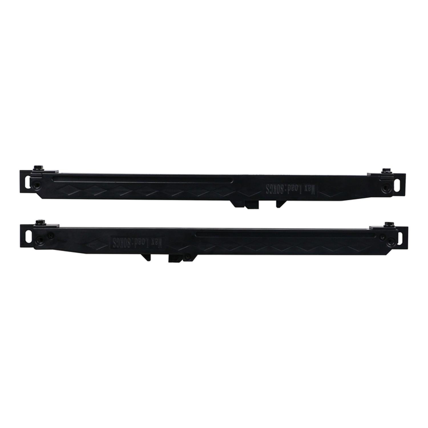 National Hardware Matte Black Metal Soft Close Kit 1 pc