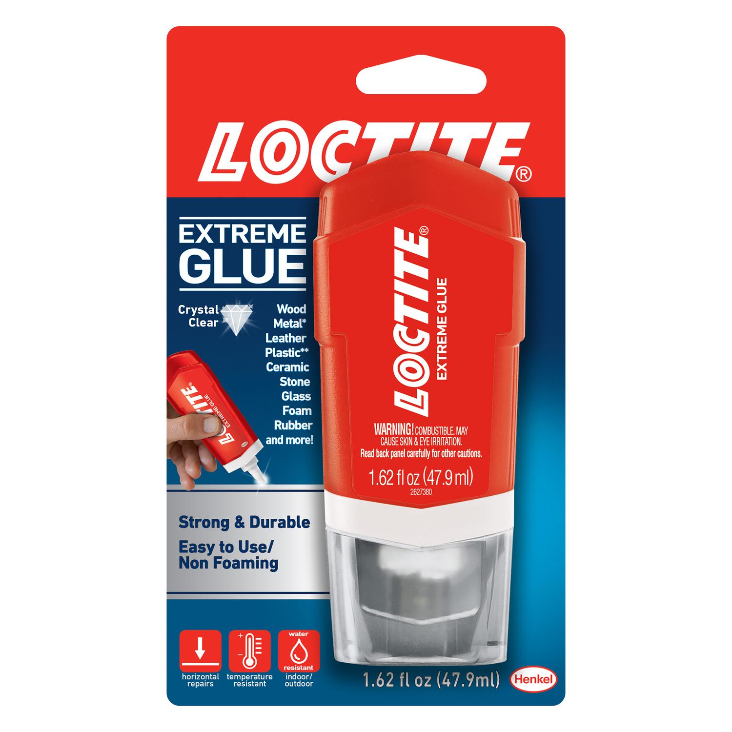 Loctite Extreme High Strength Crystal Clear Glue 1.62 oz