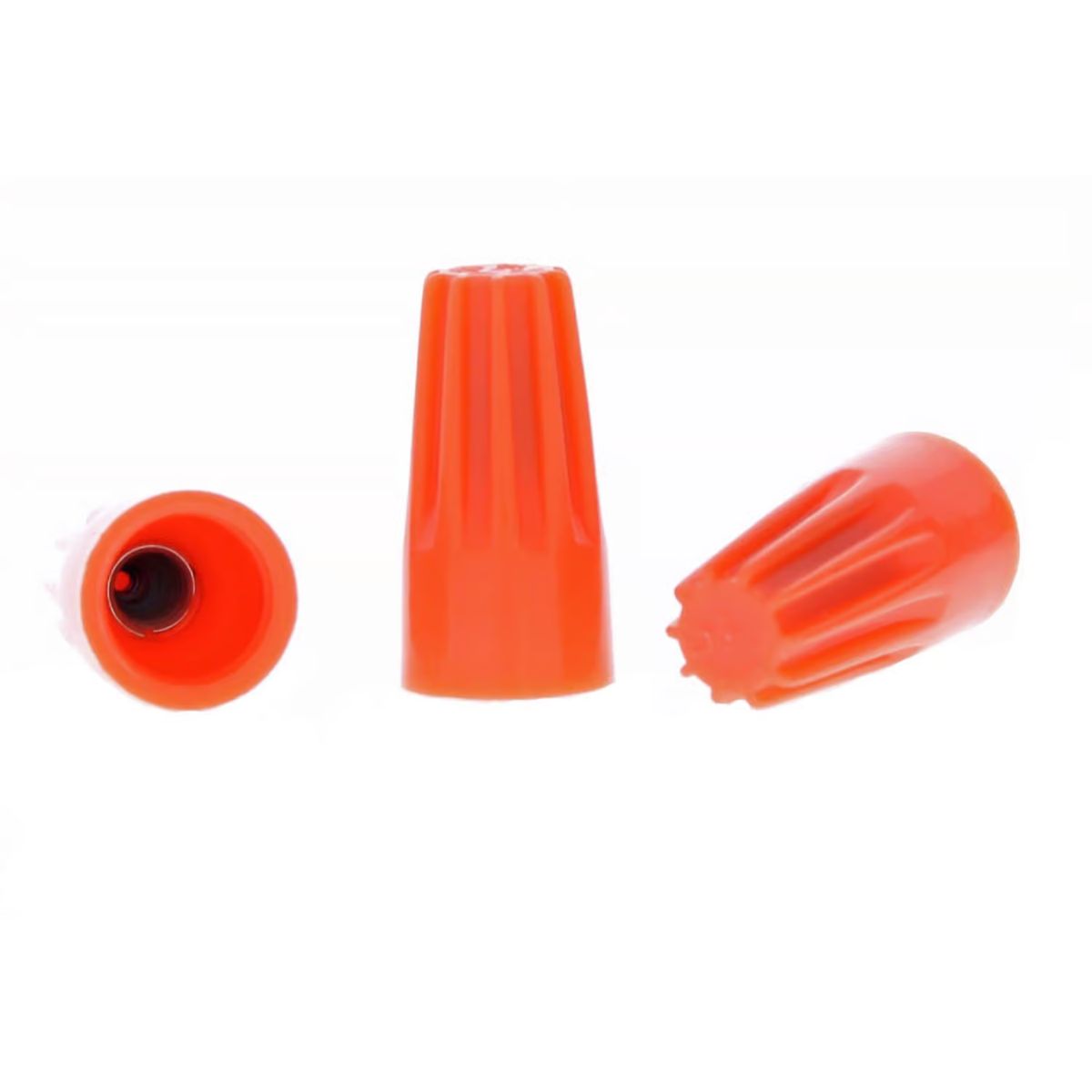 Ideal Industries Insulated Wire Wire Connector Orange 100 Pack