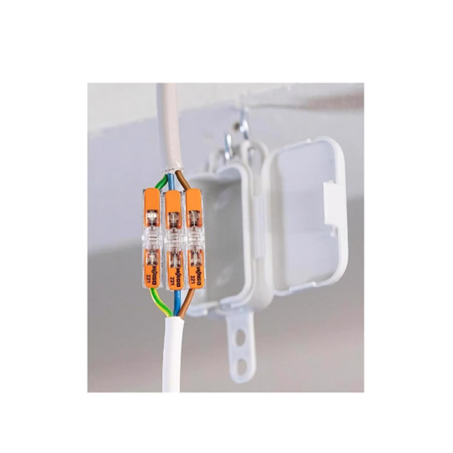 WAGO Straight Wire Connector 10 pk