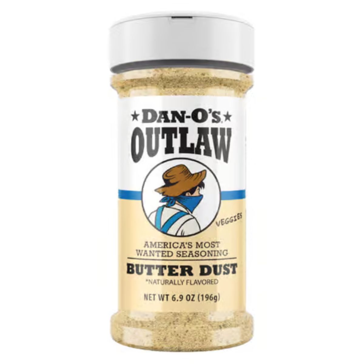 Dan-O's Outlaw Butter Dust BBQ Seasoning 6.9 oz.