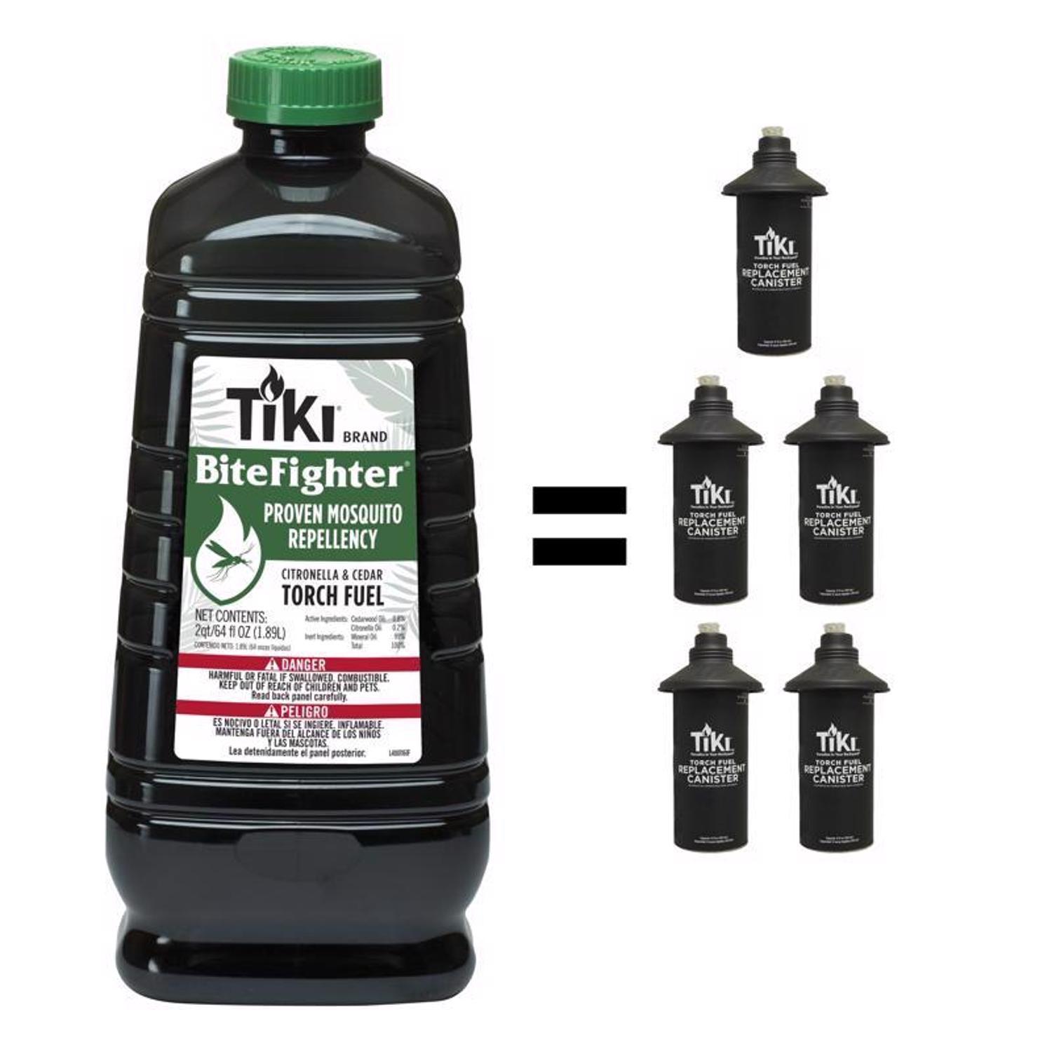 TIKI BiteFighter Citronella & Cedar Torch Fuel 64 oz