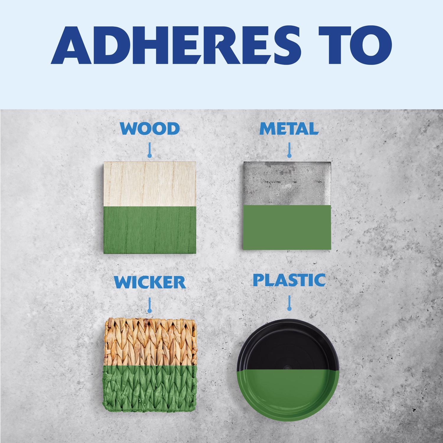 Rust-Oleum Painter's Touch 2X Ultra Cover Satin Leafy Green Paint+Primer Spray Paint 12 oz