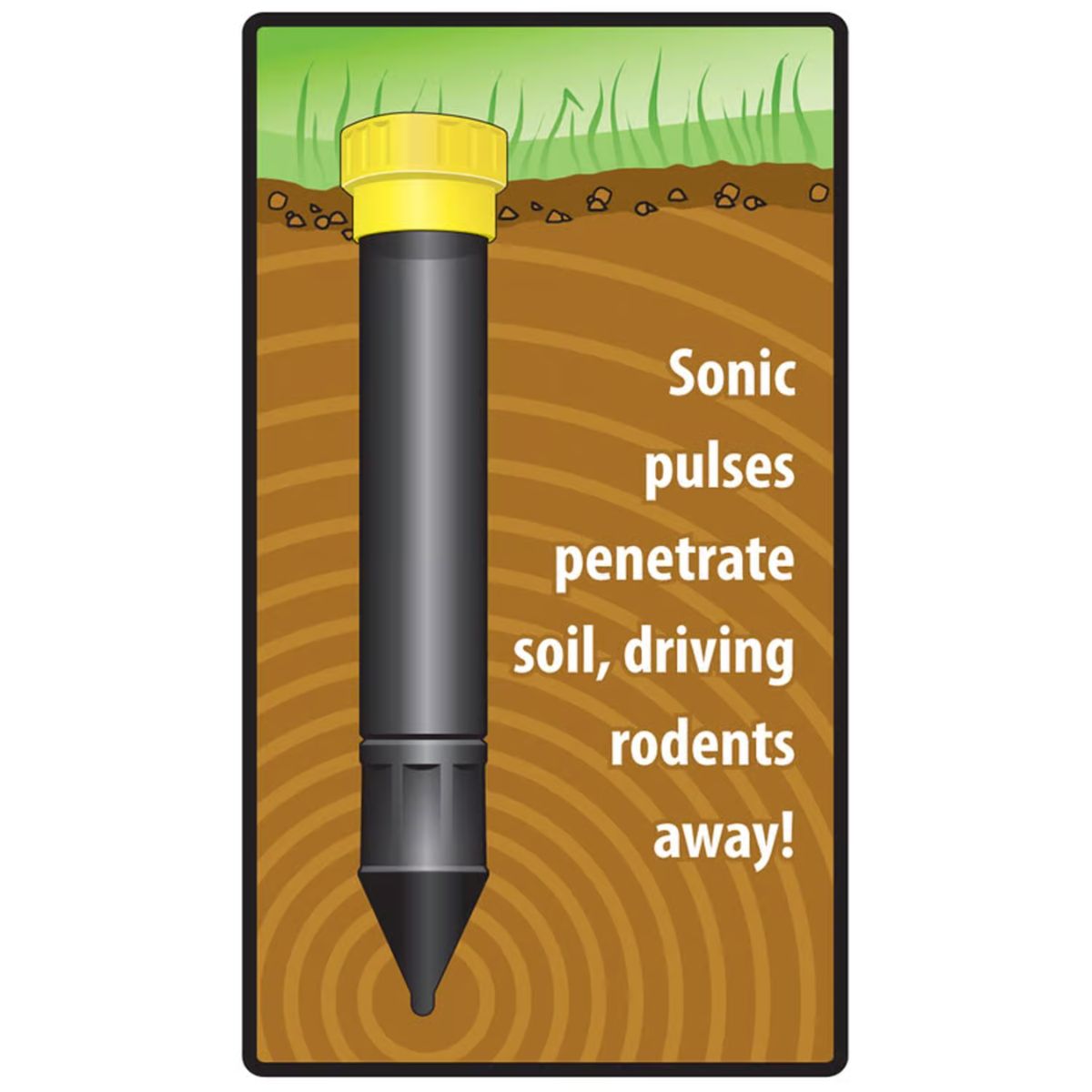 Victor Sonic Spike Repeller For Gophers and Moles 2 Pack