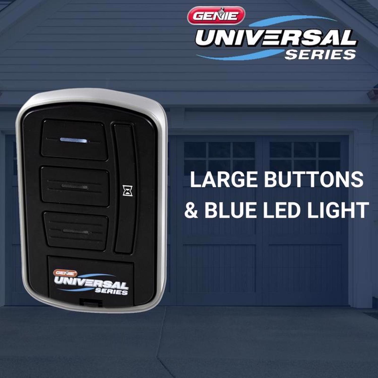 Genie 3 Door Universal Wall Push Button For LiftMaster, Chamberlain, Genie, Overhead Door, Wayne Dal