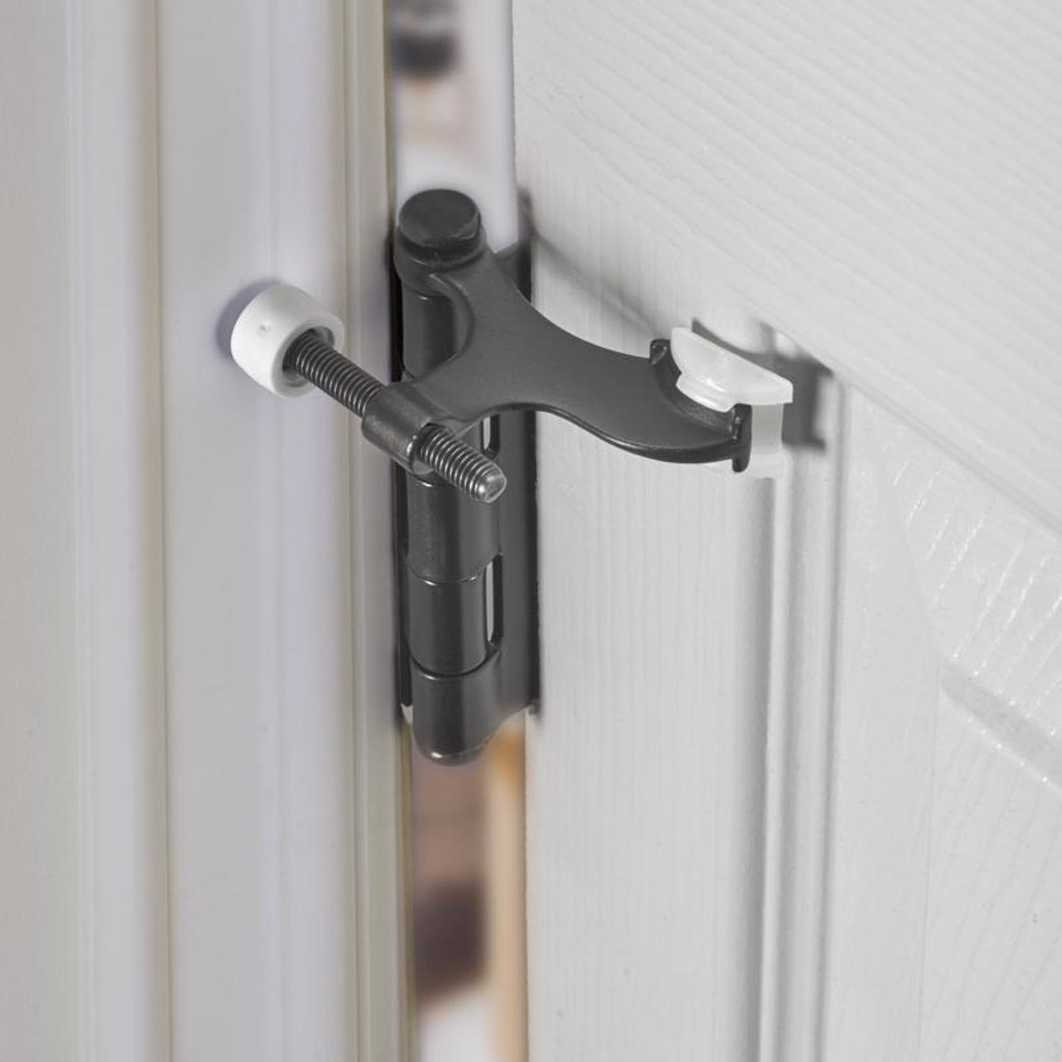 Ace Metal Oil Rubbed Bronze Bronze Hinge Pin Door Stop Mounts to door and wall 0 in.
