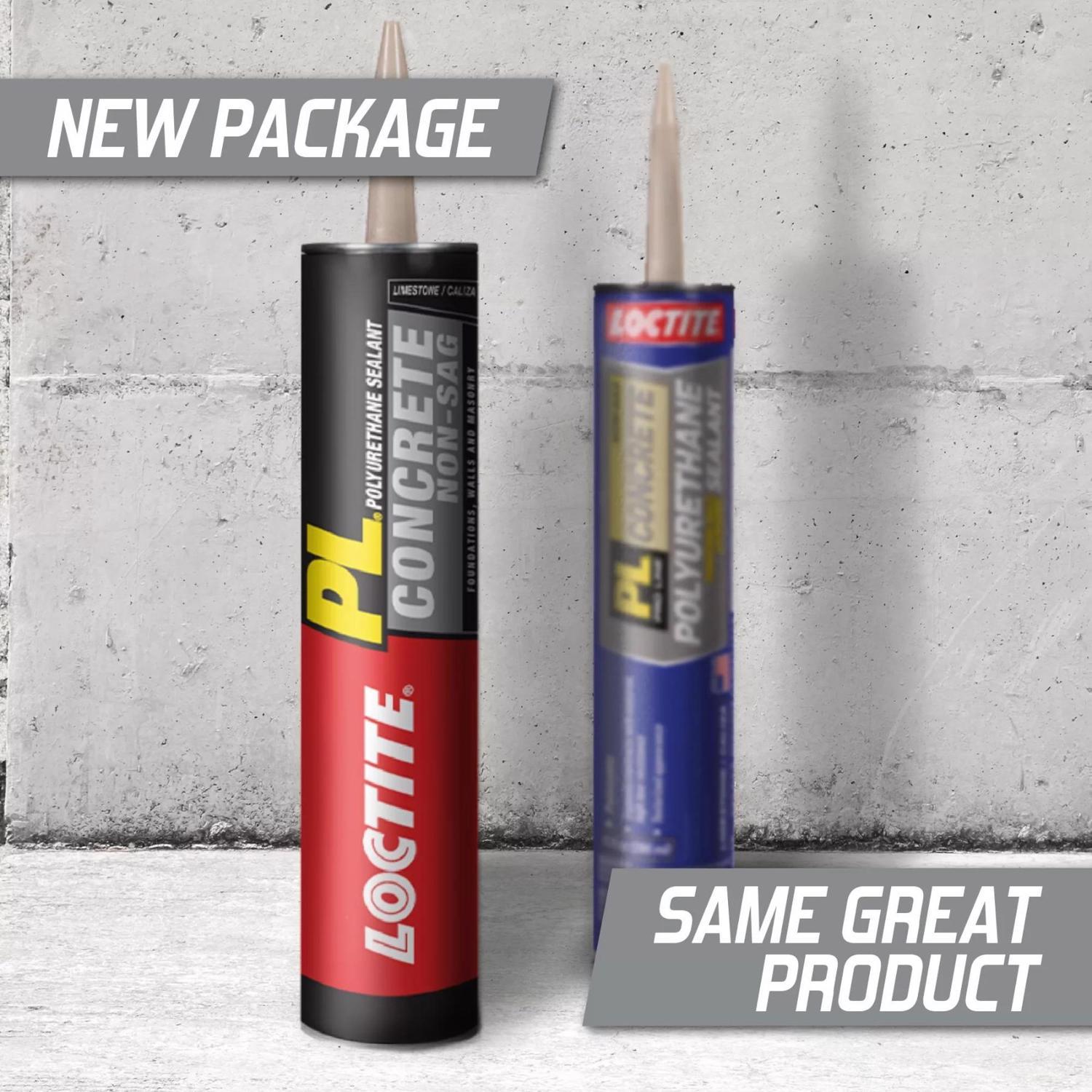 Loctite PL Limestone Polyurethane Concrete and Masonry Filler and Sealant 10 oz