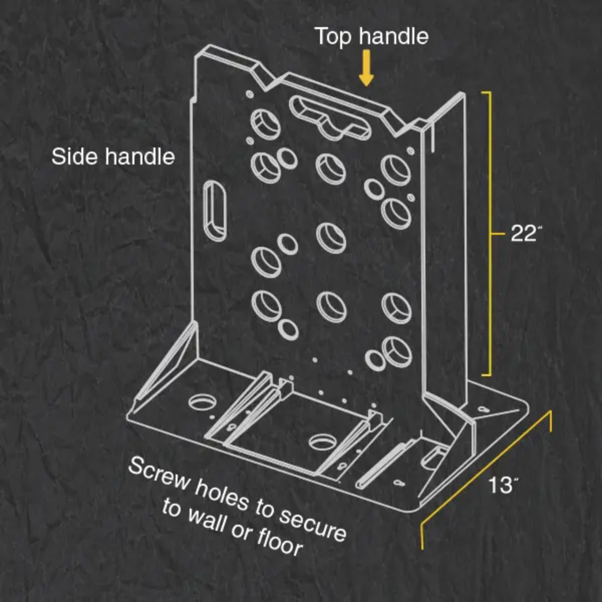 Rack-A-Tiers Rack-A-Tiers XL Wire Dispenser