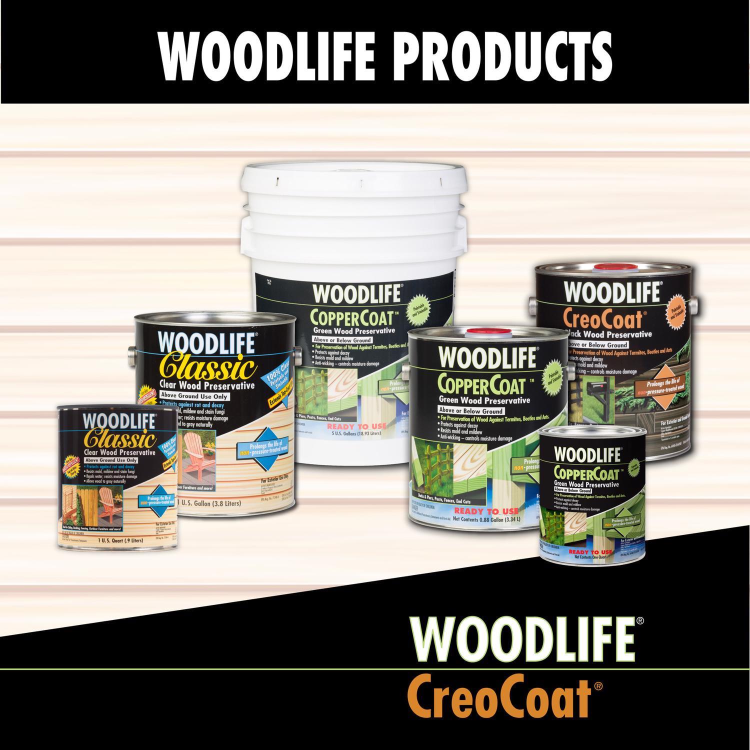 Wolman Woodlife Black Water-Based Wood Preservative 1 gal