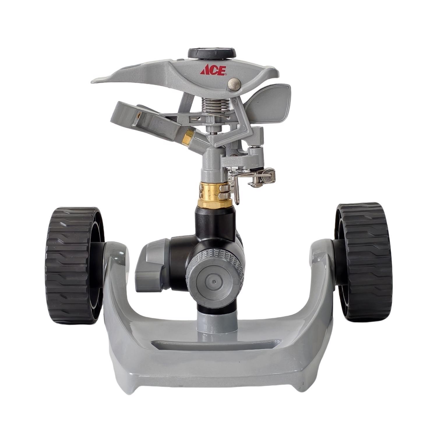 Ace Plastic Wheeled Base Impact Sprinkler 5800 sq ft 1 pk