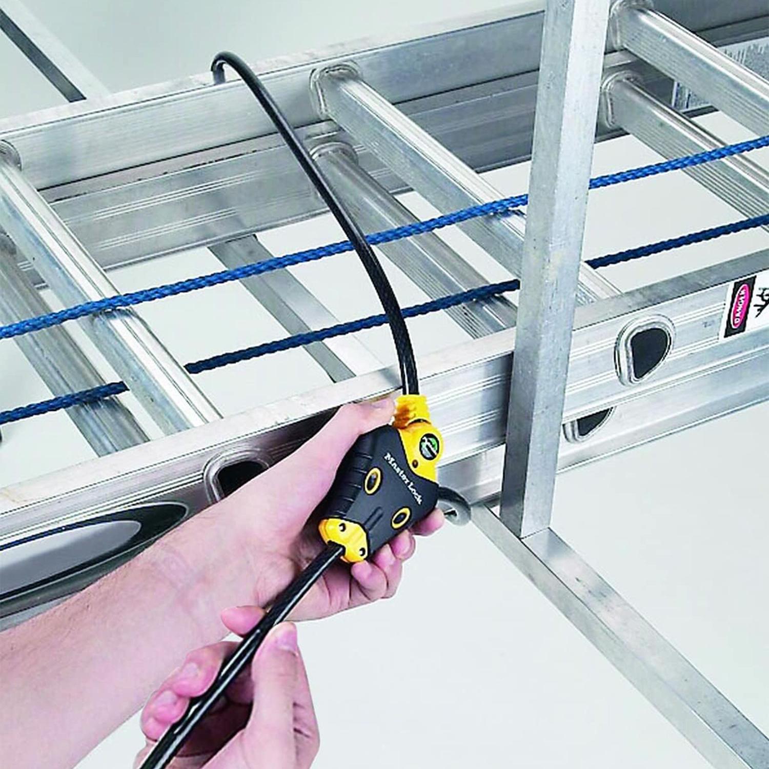 Master Lock Python 3/8 in. D X 72 in. L Vinyl Coated Steel Locking Cable