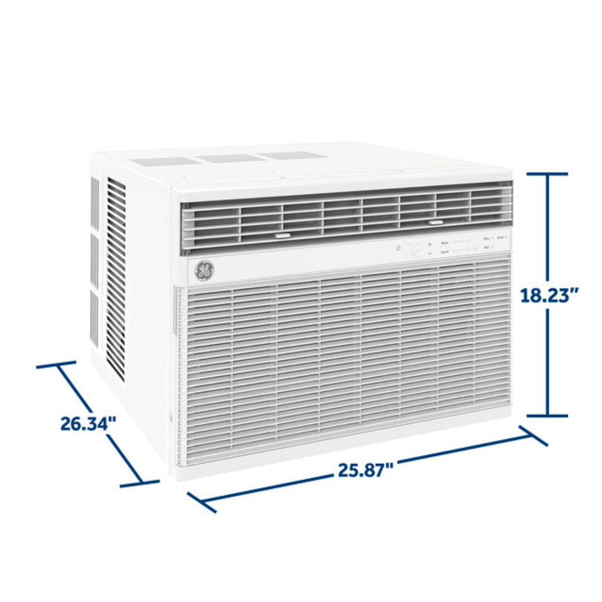 GE 18,000 BTU Smart Electronic Window Air Conditioner for Extra-Large Rooms up to 1000 sq. ft.