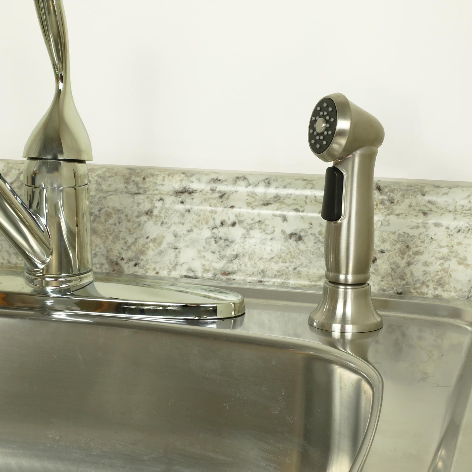 Ace For Universal Brushed Nickel Kitchen Faucet Sprayer