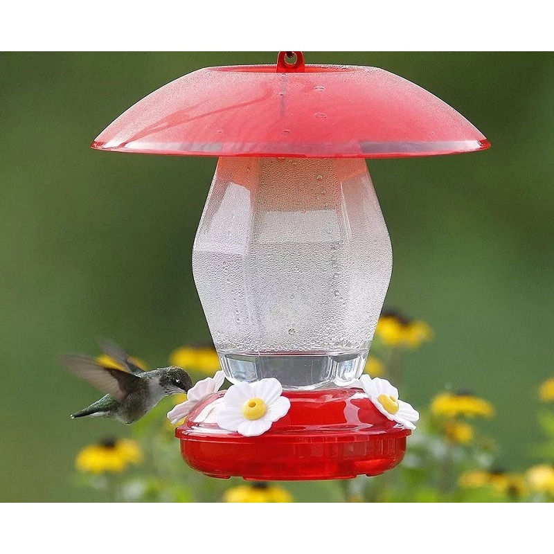 More Birds Jubilee Plastic Hummingbird Feeder 