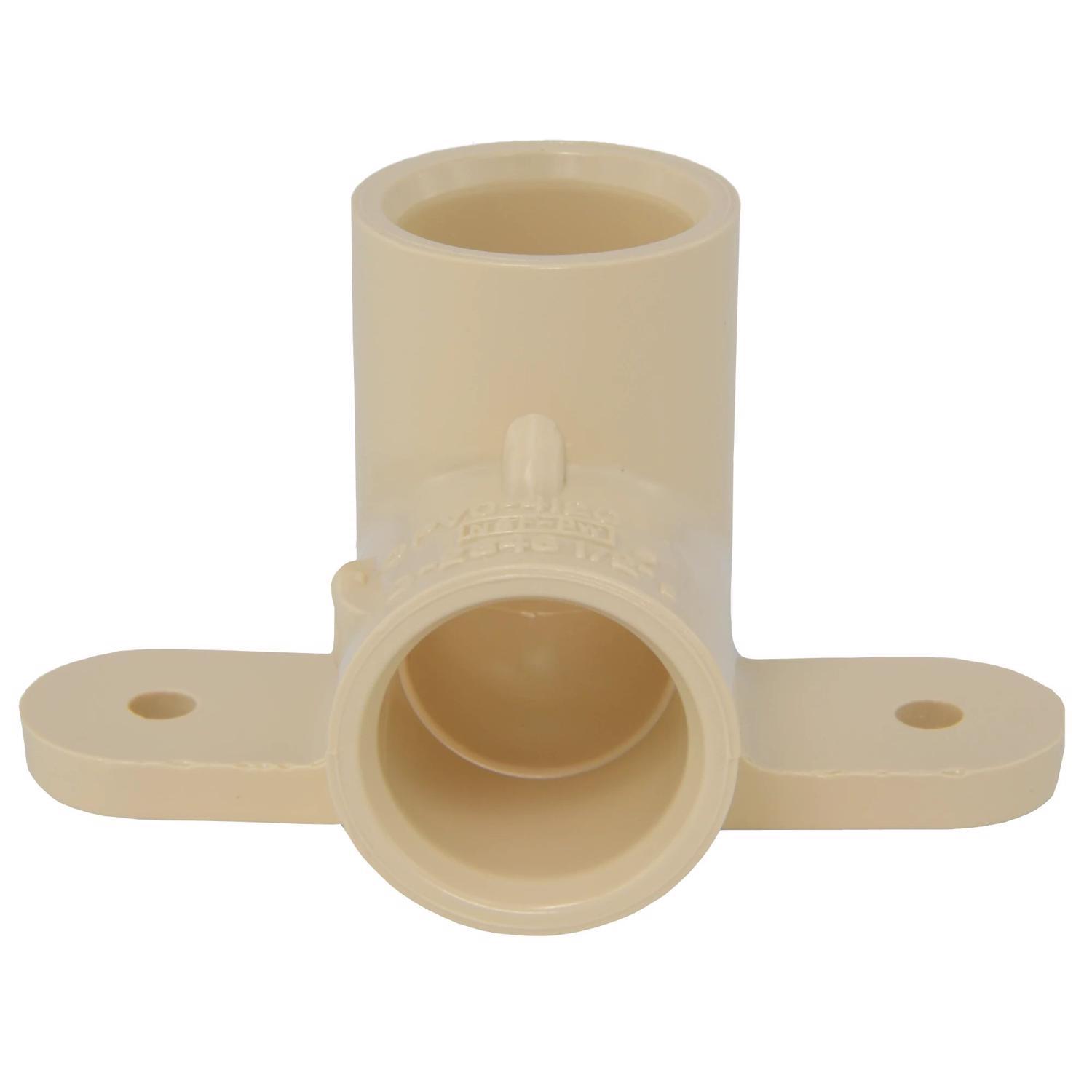 Charlotte Pipe FlowGuard 1/2 in. Socket X 1/2 in. D Socket CPVC Drop Ear Elbow