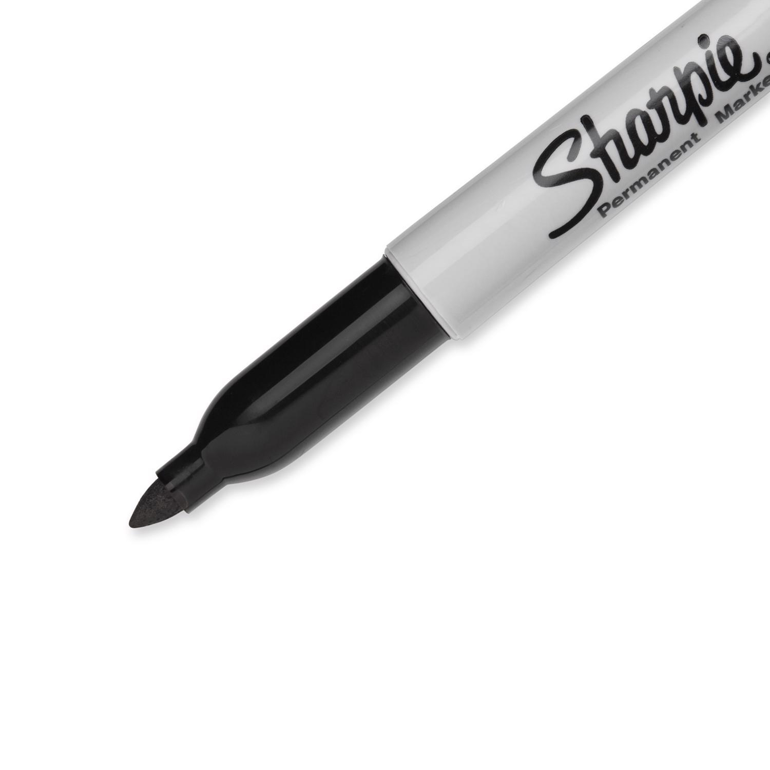 Sharpie Black Fine Tip Permanent Marker 2 pk