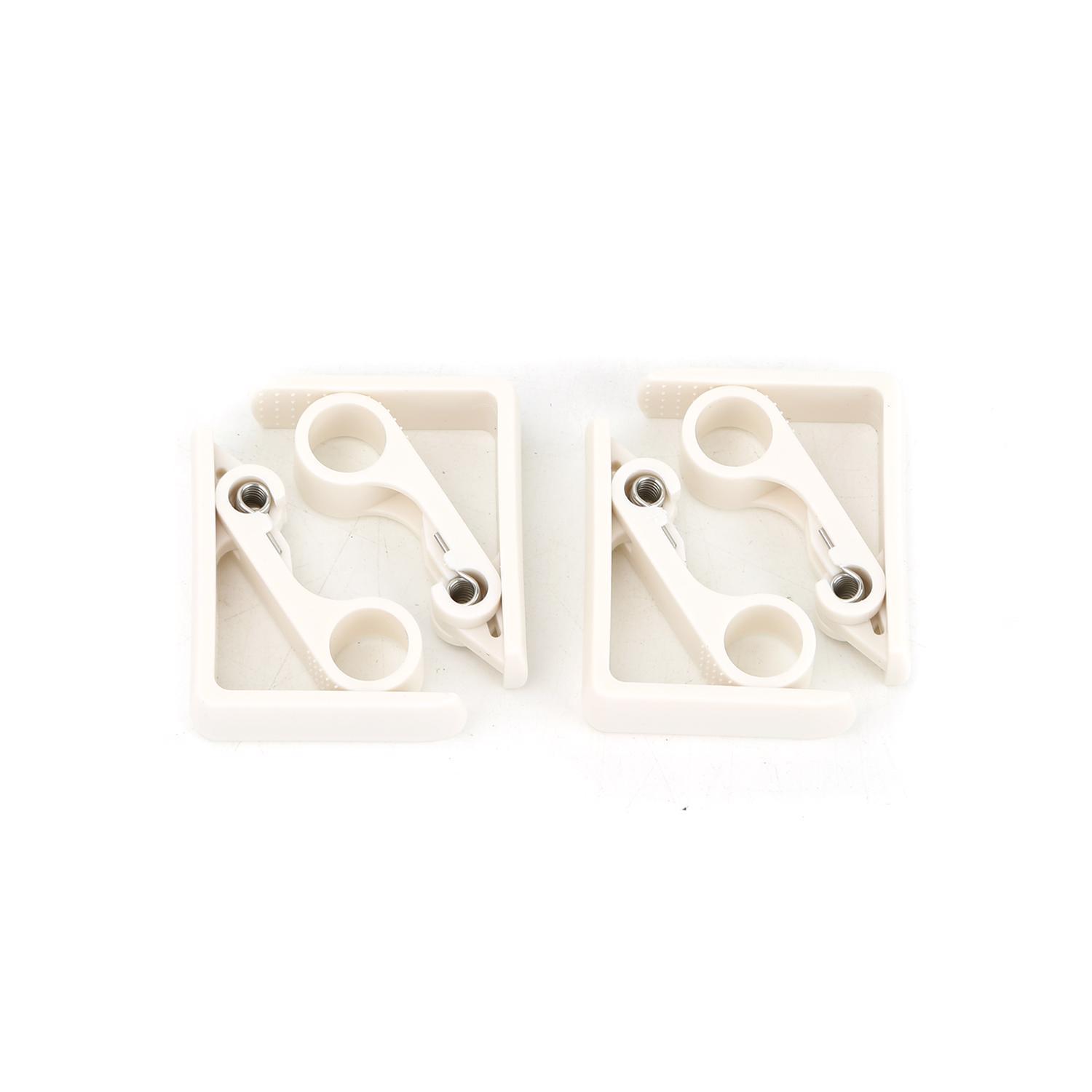 Grill Mark White Plastic Classic Tablecloth Clamps 4 pc