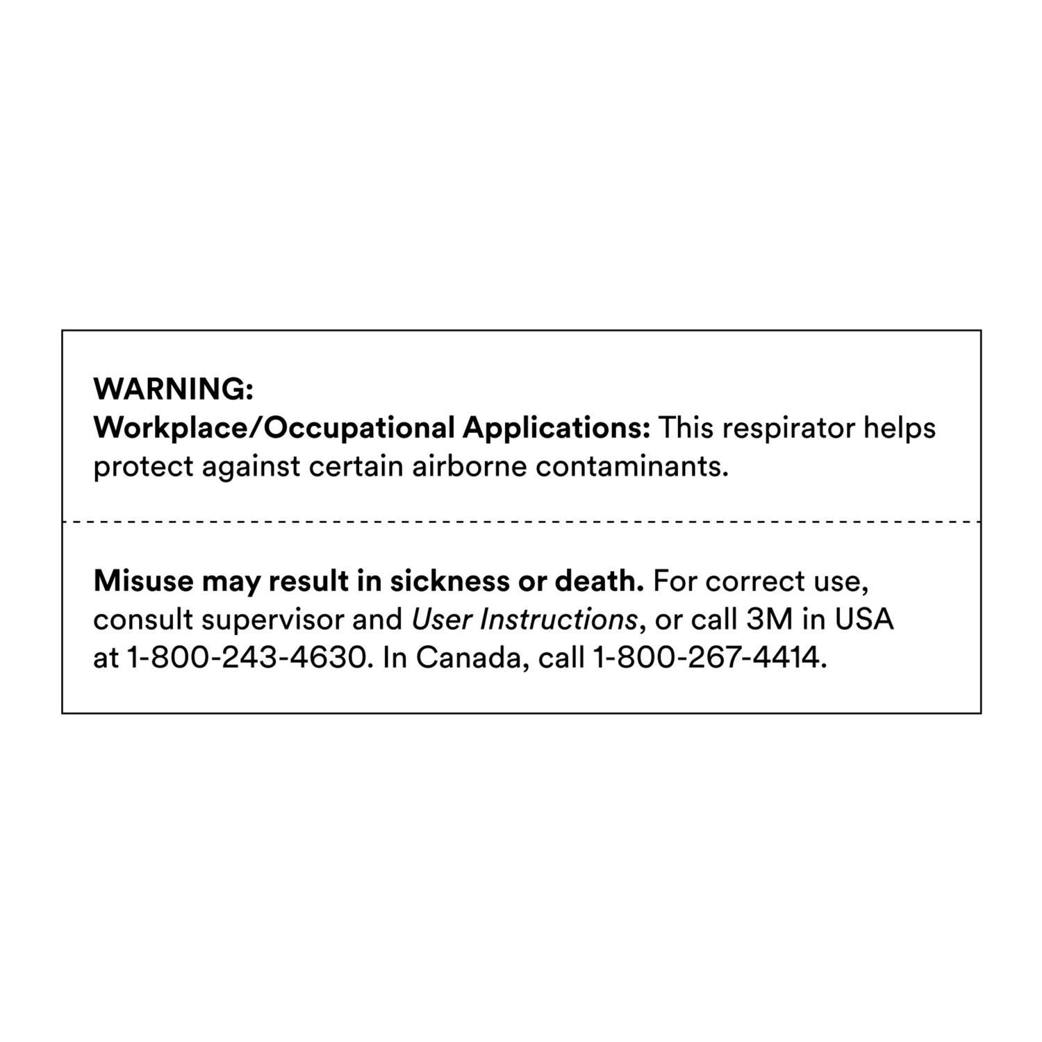 3M P100 Acid Gas and Organic Vapor Respirator Cartridge Replacement Pink 2 pc