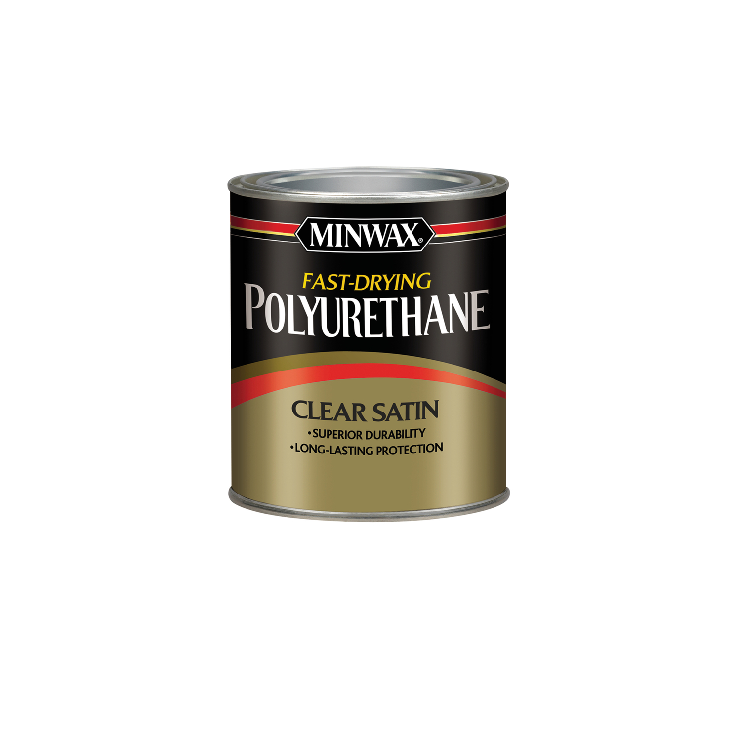 Minwax Warm Satin Clear Oil-Based Fast-Drying Polyurethane 0.5 pt