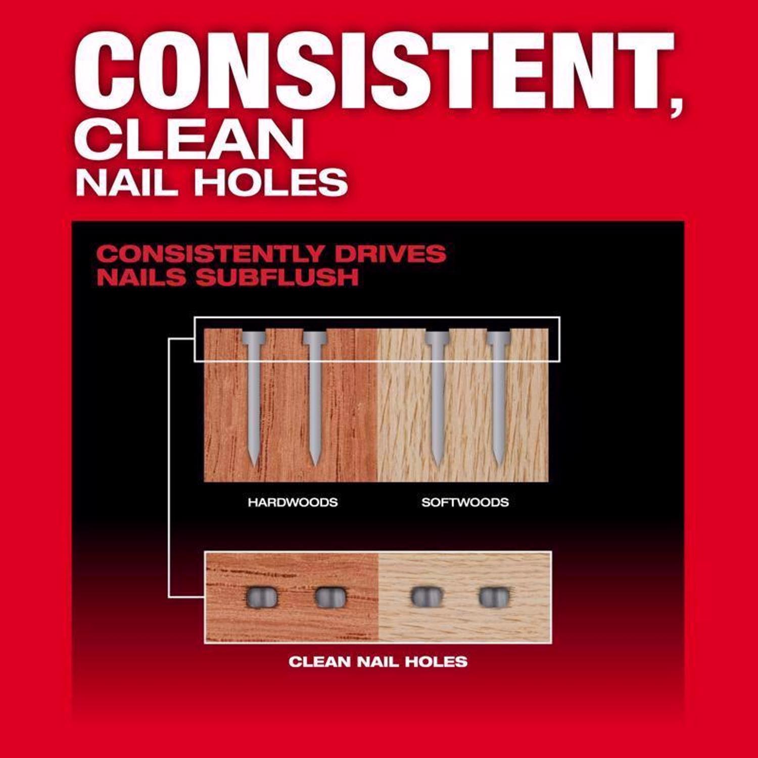 Milwaukee M18 FUEL 16 Ga. 18 Volt Brushless 20 deg Angled Finish Nailer