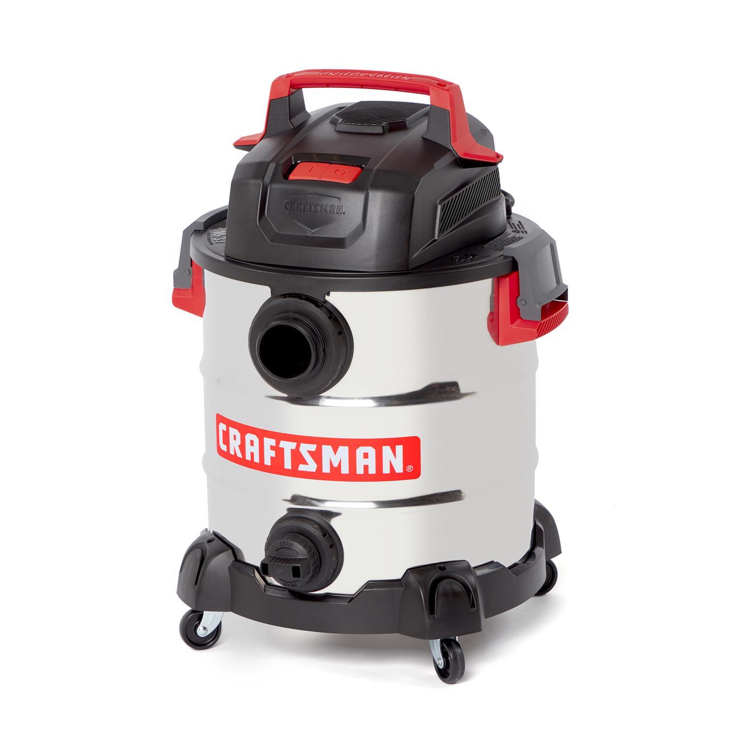 Craftsman 10 gal Corded Wet/Dry Vacuum 120 V 6 HP | Stine Home +